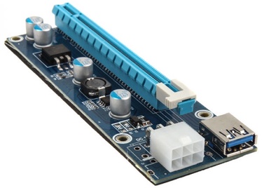 Kolink PCI-E 1x Auf 16x Powered Riser Card Mining/Rendering Kit Pro 1