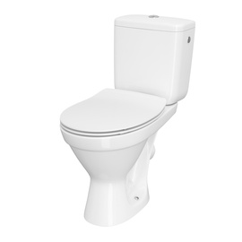Туалет Cersanit Prado K11-2340, с крышкой, 350 мм x 650 мм