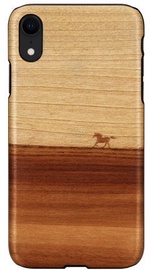 Man&Wood Mustang Back Case For Apple iPhone XR Brown