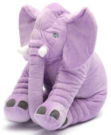 Mīkstā rotaļlieta Elephant, violeta, 25 cm