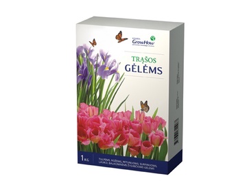 Mēslojums puķēm NPK 12-11-17 Baltic Agro, 1kg
