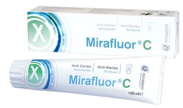 Dantų pasta Miradent Mirafluor C 100ml