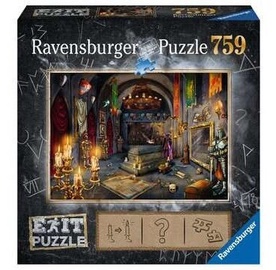 Puzle Ravensburger Exit In the Vampire Castle, 759 gab.