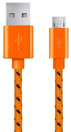 Esperanza Cable USB to USB-micro Orange 1m