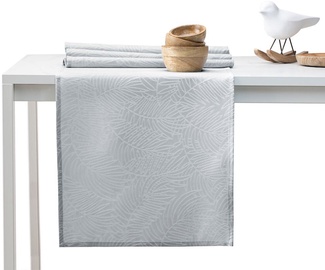 AmeliaHome Gaia AH/HMD Tablecloth Set LightGrey 115x180/35x180 2pcs