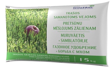 Väetis muru+samblatõrje 15 kg