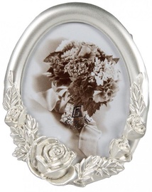Poldom Photo Frame 5x8cm Romantic Silver
