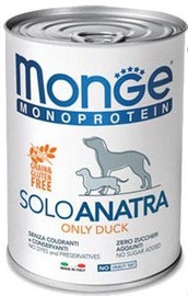 Monge Monoproteinic Pate 100% Duck 400gr