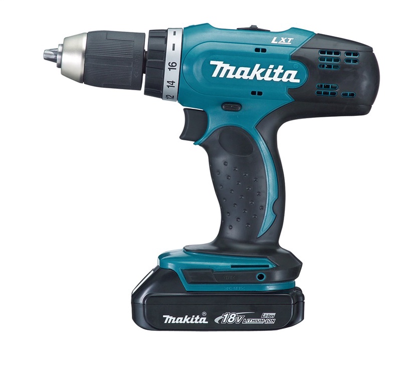 Akutrell Makita DDF453SYE, 18V 2x 1,5Ah Li-ion