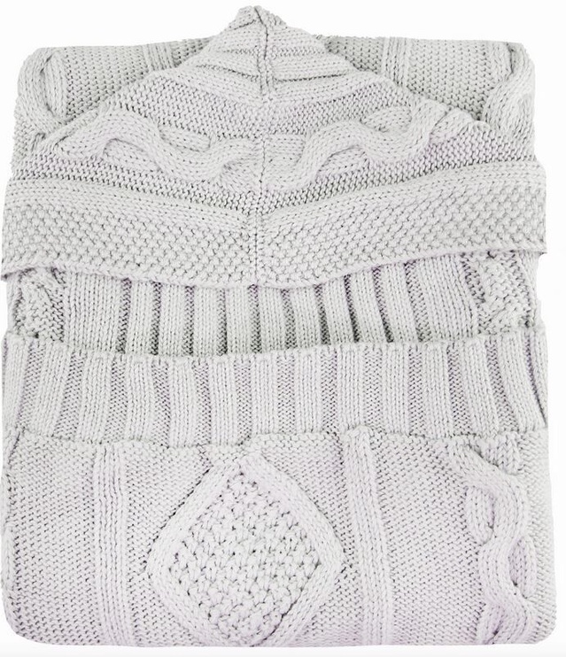 Детский спальный мешок Lulando Knitted Knitted, серый