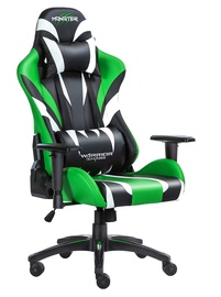 Warrior Chairs Monster Gaming Chair Black/Green