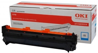 Тонер Oki C910, синий