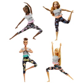 Lėlė barbė jogos pratybose Barbie FTG80