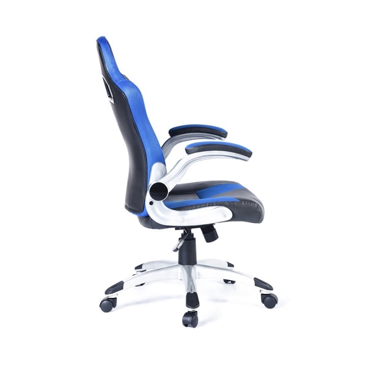 Biroja krēsls Agar, zila/melna