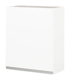 Viršutinė virtuvinė spintelė Bodzio Sandi Left 60x72x31cm Polished White