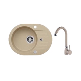 Alveus Sink Foxtrot 40 With Mixer Sand