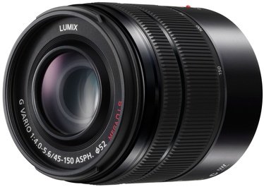 Objektiiv Panasonic LUMIX G VARIO 45-150mm/F4.0-5.6 ASPH./MEGA O.I.S. Black, 200 g