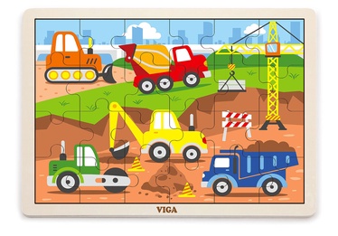 Puzle VIGA Construction Vehicles
