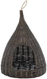 Dzīvnieku gulta - māja VLX Willow, brūna, 400 mm x 400 mm