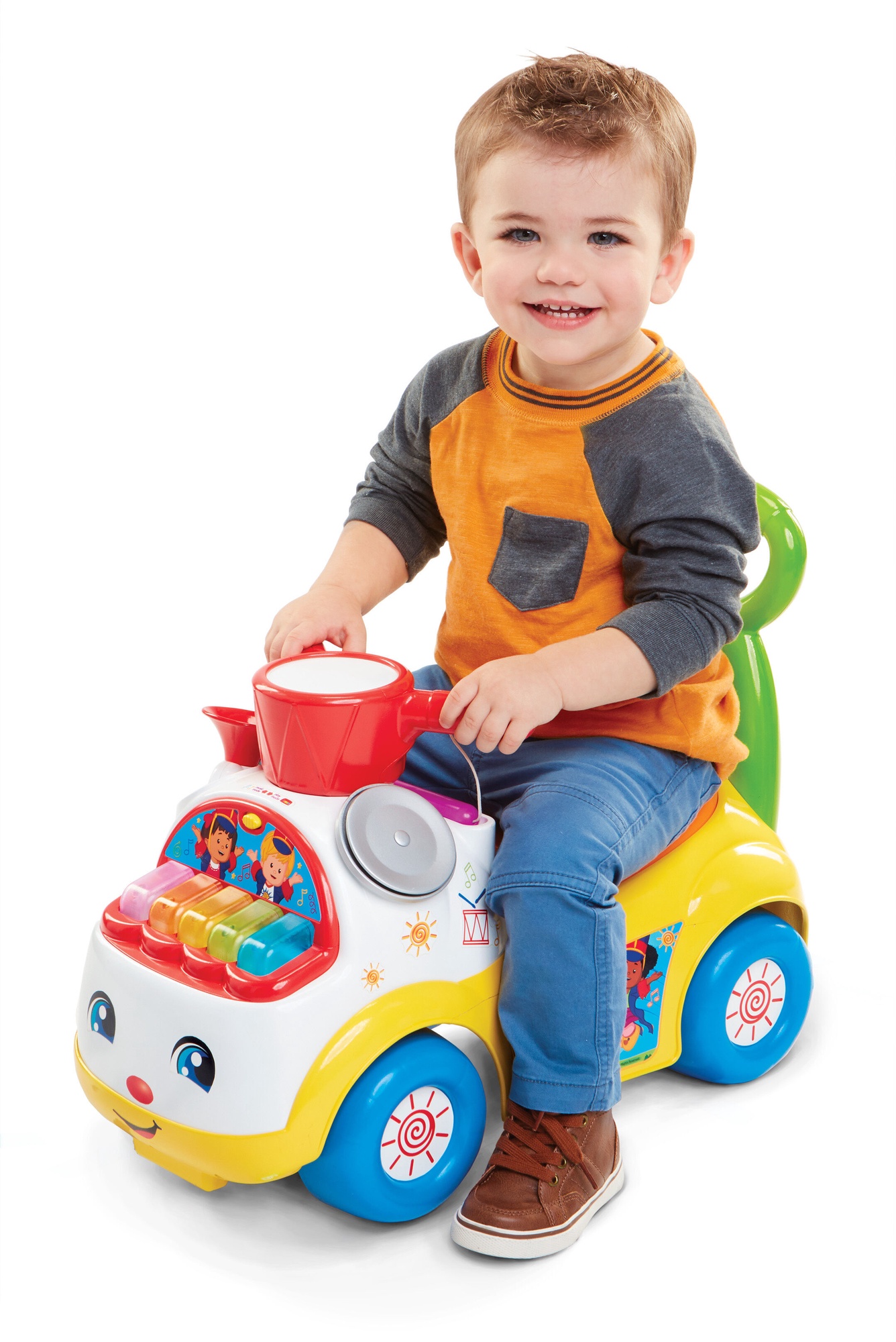 fisher price push and ride car