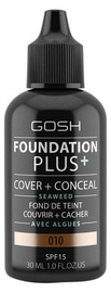 Tonālais krēms GOSH Plus+ 10 Tan, 30 ml