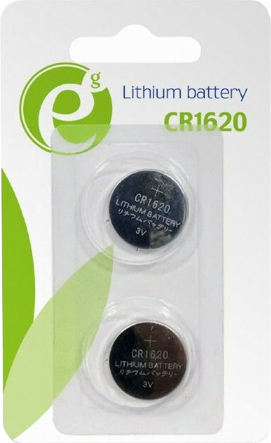 Baterijas EnerGenie CR1620, 2 gab.