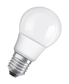 Лампочка Osram LED, A55, теплый белый, E27, 6 Вт, 470 лм