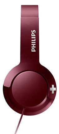 Ausinės Philips Bass+ SHL3075, raudonos 