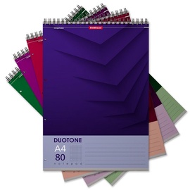 ErichKrause Wirebound Notepad Duotone Next А4 80 Sheets