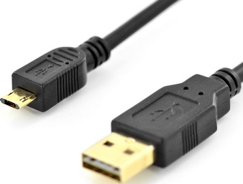 Assmann Cable USB / USB-micro Black 1.8m