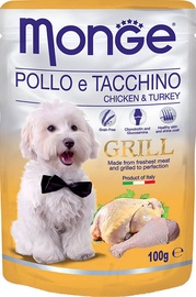 Monge Grill Pouch Chicken/Turkey 100g