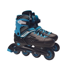 Роликовые коньки Rollers GW-069S-01, синий/черный, 34-37