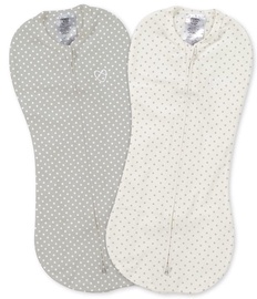 Summer Infant SwaddleMe Pod 2pcs Grey/White Dot