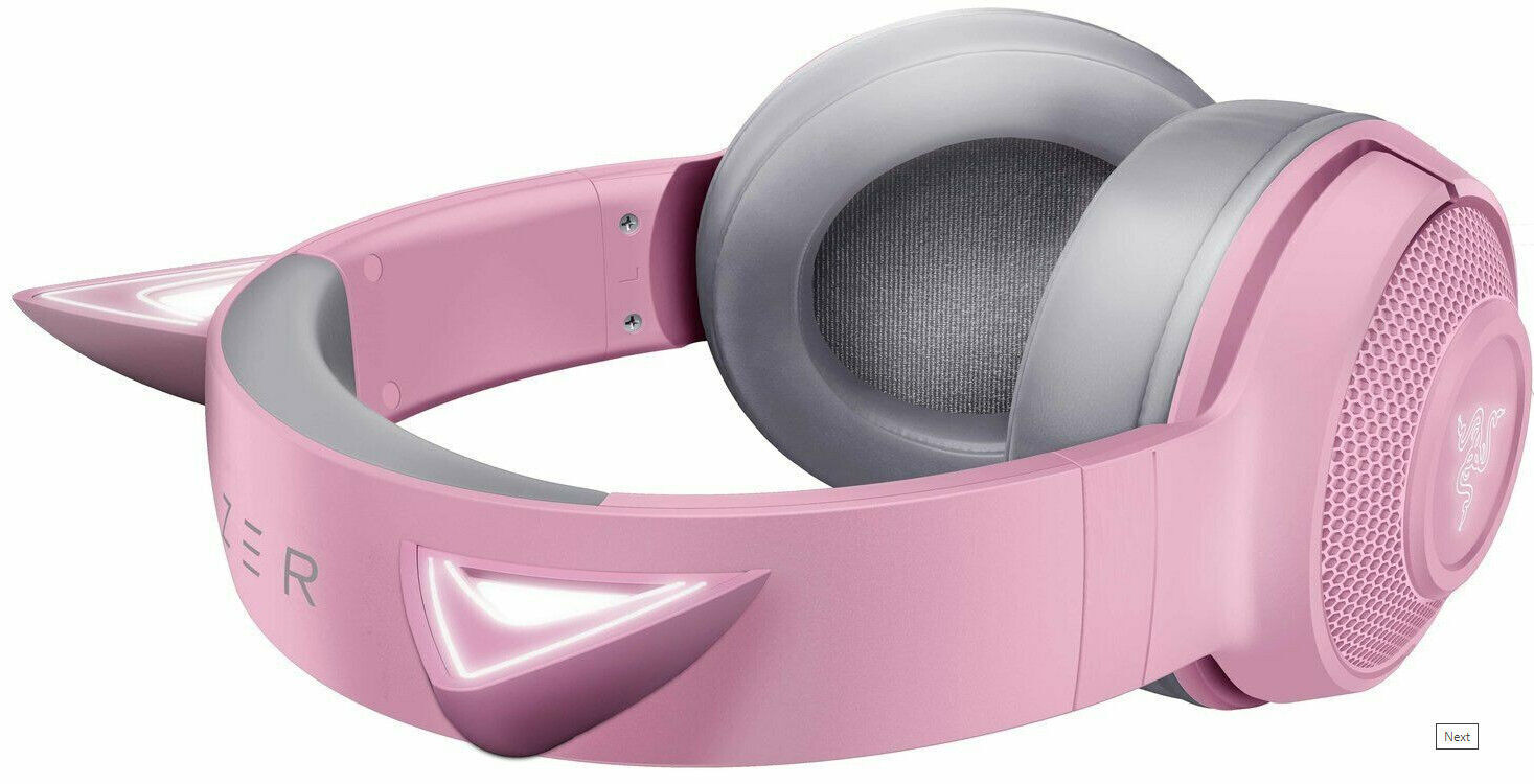 Ausinės Razer Kraken BT Kitty, rožinės 