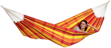 Amazonas Barbados Double Hammock Papaya Red Orange Yellow