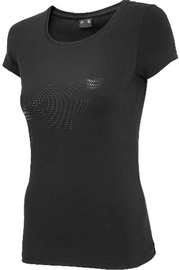 4F Womens T-Shirt NOSH4-TSD005-20S Black S
