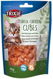 Trixie 42717 Premio Cheese Chicken Cubes 50g