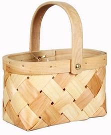 Verners Wood Basket 17x10