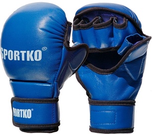 Боксерские перчатки SportKO, синий
