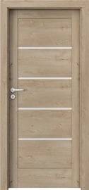 Полотно межкомнатной двери Porta Verte Home G4 Verte Home G4, правосторонняя, дубовый, 203 x 74.4 x 4 см