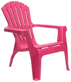 Dārza krēsls Home4you Dolomiti, rozā, 75 cm x 86 cm x 86 cm