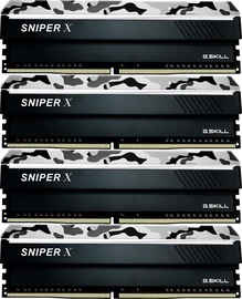 G.SKILL Sniper X Urban Camo 32GB 3600MHz CL19 DDR4 KIT OF 4 F4-3600C19Q-32GSXWB