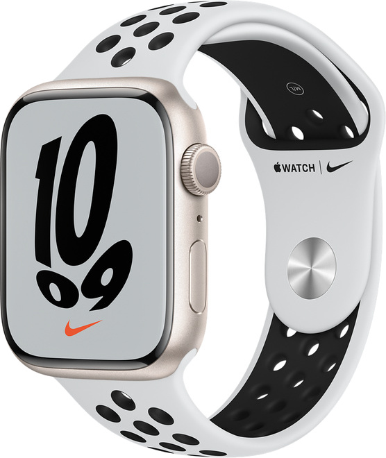 Išmanusis laikrodis Apple Watch Nike Series 7 GPS 45mm Aluminum LT 