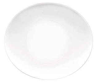 Šķīvis pusdienu Bormioli Rocco Prometeo, 19 cm x 22 cm, Ø 27 cm, balta
