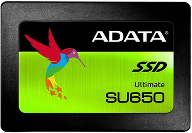 Kietasis diskas (SSD) Adata Ultimate SU650 ASU650SS-240GT-C, 2.5", 240 GB