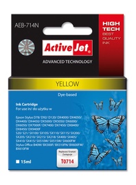 ActiveJet AEB-714 Cartridge 15ml Yellow