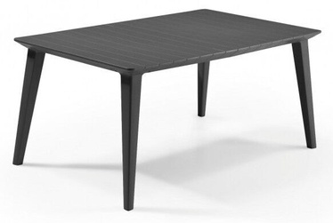 Lauko stalas Keter Lima 160, juodas