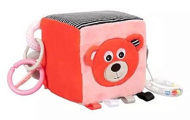 Canpol Babies Plush Cube Bears Coral