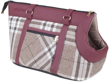 Soma Amiplay Kent Pet Carrier Bag S 35x21x24cm Burgundy