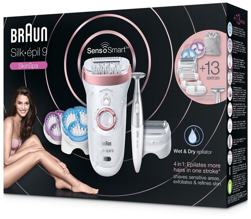 braun epilator silk epil 9890 sensosmart electric shaver